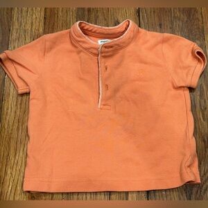 Mayoral Coral Button-Up Shirt